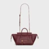 Damarlı Dana Derisinden Küçük Luggage Damarlı Dana Derisinden Küçük Luggage