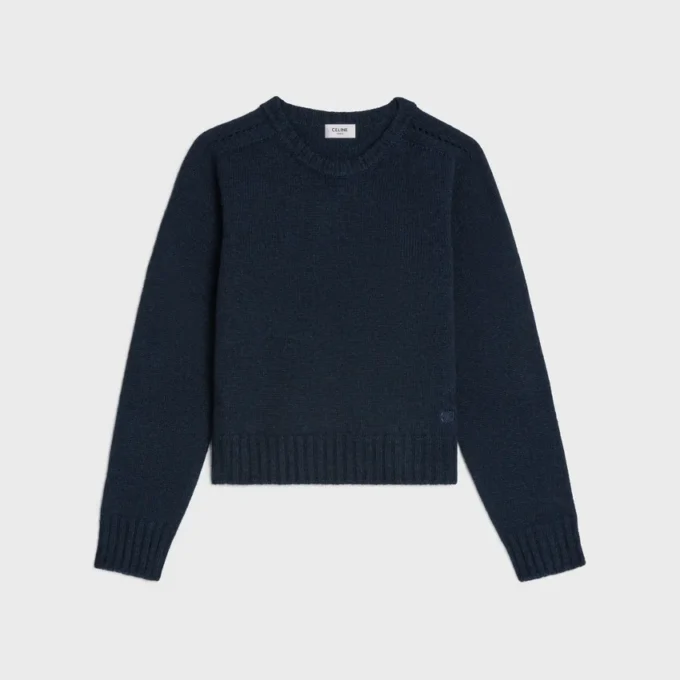 Dikişsiz Kaşmir Crew Neck Kazak Dikişsiz Kaşmir Crew Neck Kazak