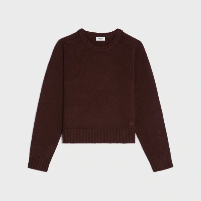 Dikişsiz Kaşmir Crew Neck Kazak