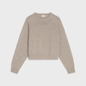 Dikişsiz Kaşmir Crew Neck Kazak