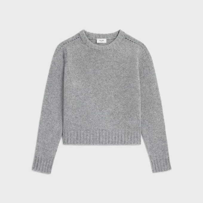Dikişsiz Kaşmir Crew Neck Kazak Dikişsiz Kaşmir Crew Neck Kazak