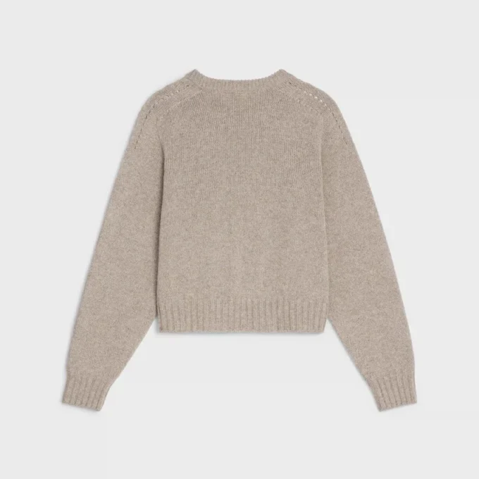 Dikişsiz Kaşmir Crew Neck Kazak Dikişsiz Kaşmir Crew Neck Kazak