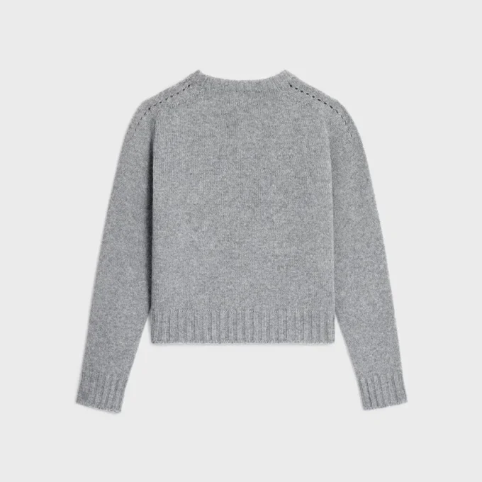 Dikişsiz Kaşmir Crew Neck Kazak Dikişsiz Kaşmir Crew Neck Kazak