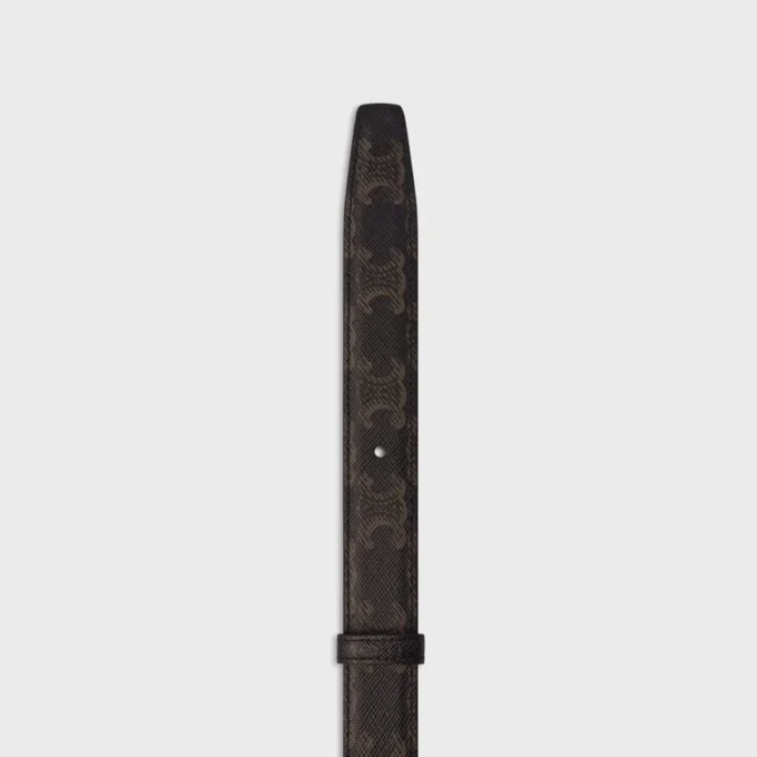 Doğal Dana Derisi ve Triomphe Canvas 25 mm Çift Taraflı Kayış Doğal Dana Derisi ve Triomphe Canvas 25 mm Çift Taraflı Kayış