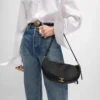 Esnek, Parlak Kuzu Derisinden Little Halfmoon Soft Triomphe Esnek, Parlak Kuzu Derisinden Little Halfmoon Soft Triomphe