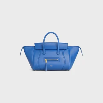 Esnek ve Parlak Kuzu Derisinden Küçük Luggage