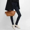 Esnek ve Parlak Kuzu Derisinden Küçük Luggage Esnek ve Parlak Kuzu Derisinden Küçük Luggage