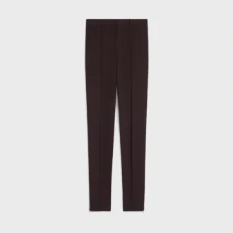 Esnek Yün Gabardin Slim Pantolon