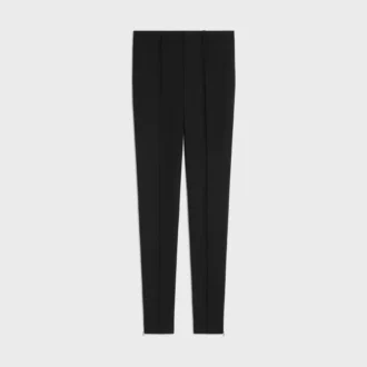 Esnek Yün Gabardin Slim Pantolon