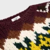 Fair Isle Yünlü Bisiklet Yaka Kazak Fair Isle Yünlü Bisiklet Yaka Kazak