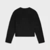 Fırçalanmış Mohair Crew Neck Kazak Fırçalanmış Mohair Crew Neck Kazak