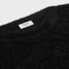 Fırçalanmış Mohair Crew Neck Kazak Fırçalanmış Mohair Crew Neck Kazak