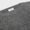 Fırçalanmış Mohair Crew Neck Kazak Fırçalanmış Mohair Crew Neck Kazak