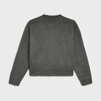 Fırçalanmış Mohair Hırka