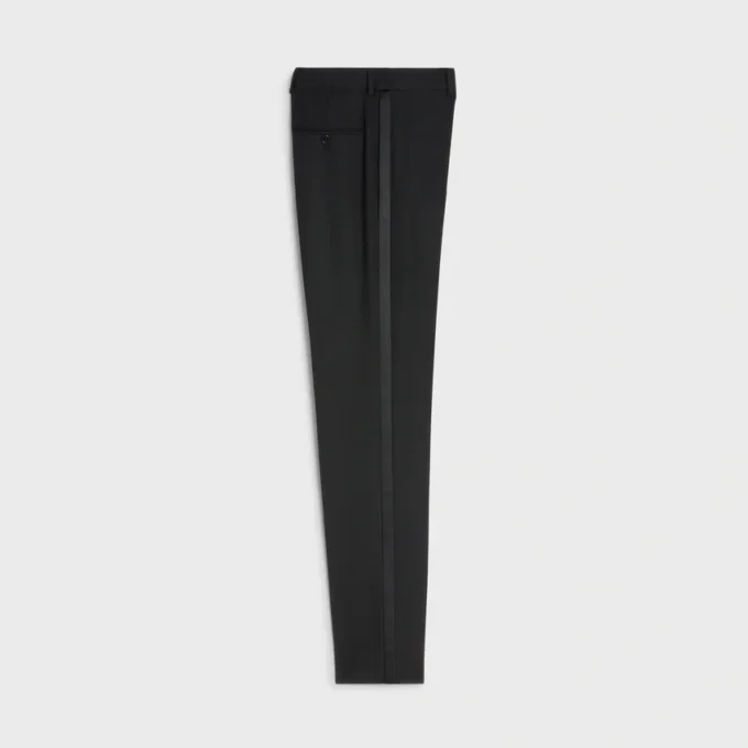 Grain De Poudre Yünlü Pantalon Classique Tux Grain De Poudre Yünlü Pantalon Classique Tux