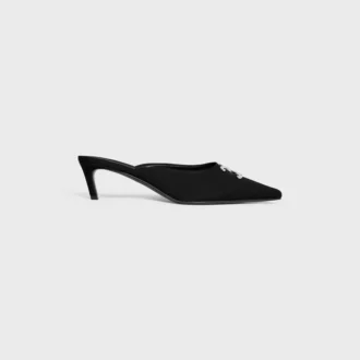 Gros-Grain Kumaştan CELINE Alma Triomphe Mule