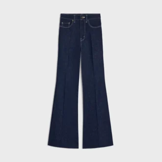 Hafif İndigo Denim 003 Flare Jeans