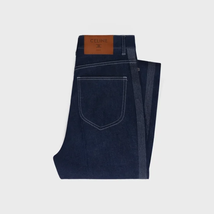 Hafif İndigo Denim 003 Flare Jeans Hafif İndigo Denim 003 Flare Jeans