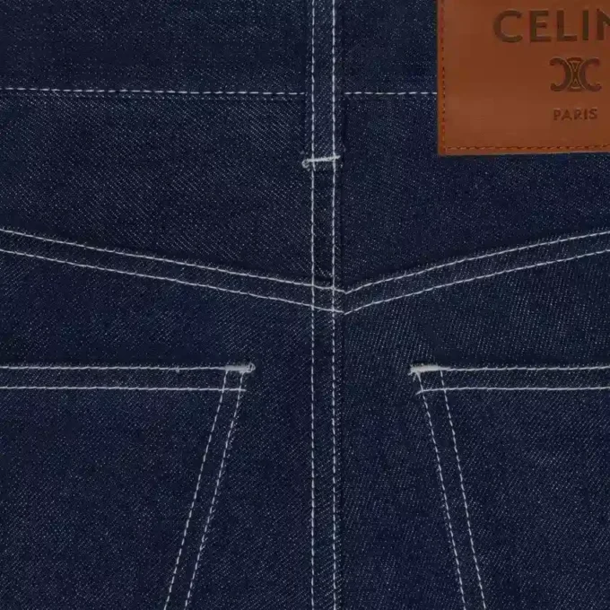 Hafif İndigo Denim 003 Flare Jeans Hafif İndigo Denim 003 Flare Jeans