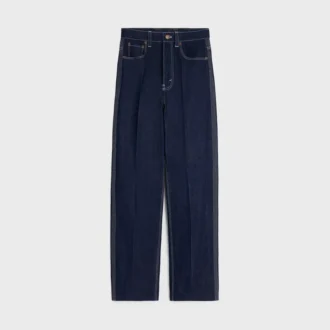 Hafif İndigo Denim Boyfriend Jeans 002