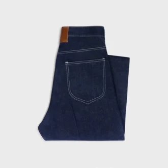 Hafif İndigo Denim Boyfriend Jeans 002