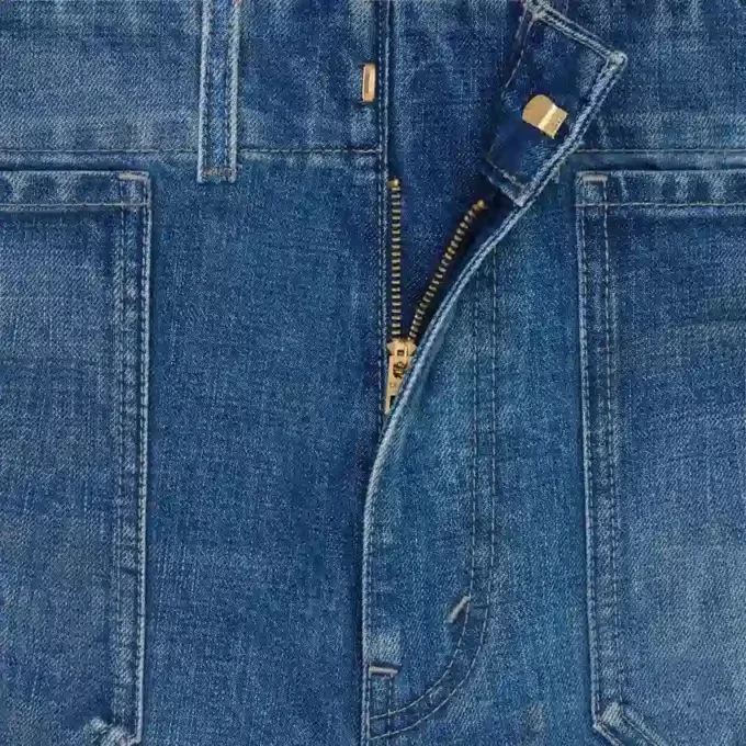 Hafif Pamuklu Denim Flare Jeans 002 Hafif Pamuklu Denim Flare Jeans 002