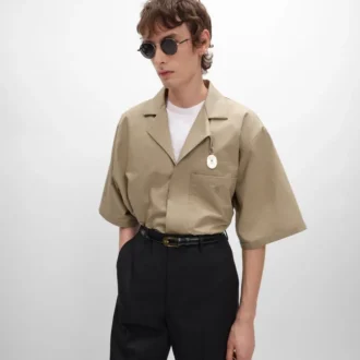 Hafif Pamuklu Gabardin Scout Gömlek