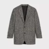 Herringbone Yün Natta Garcon Ceket Herringbone Yün Natta Garcon Ceket