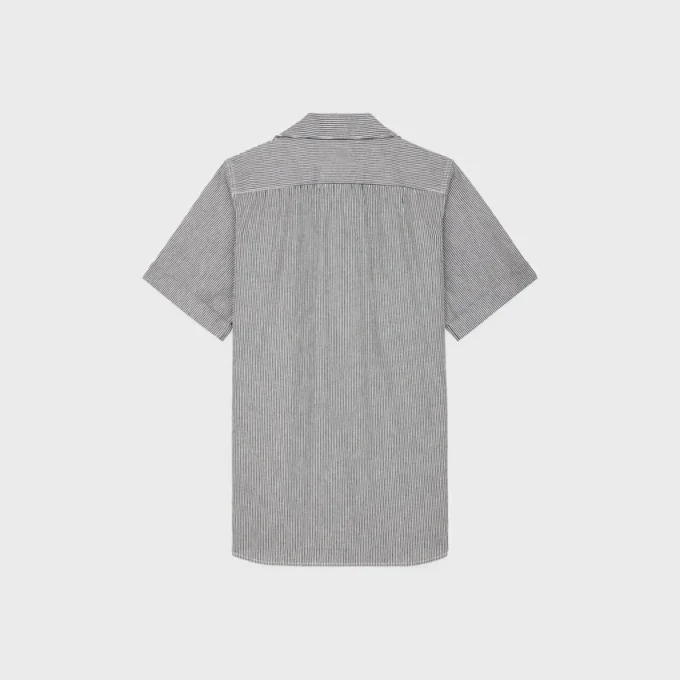 Hickory Çizgili Pamuklu Tunik Mini Elbise