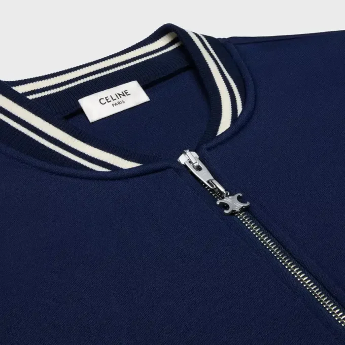Çift Yüzlü Jersey Triomphe Teddy Ceket