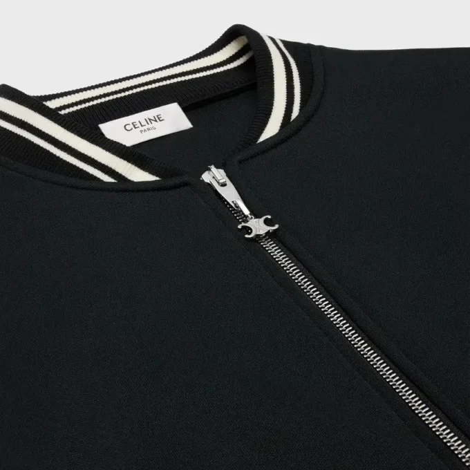 Çift Yüzlü Jersey Triomphe Teddy Ceket