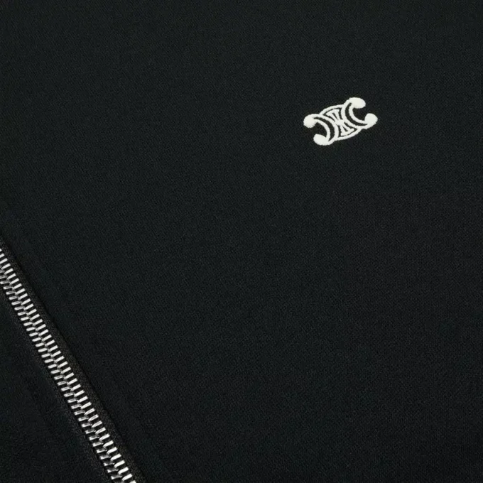 Çift Yüzlü Jersey Triomphe Teddy Ceket