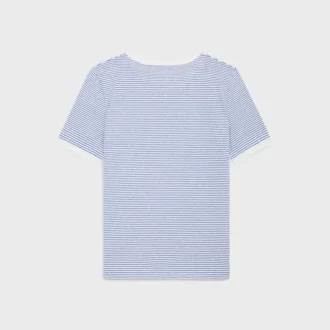 Çizgili Jersey CELINE 70’S Tişört
