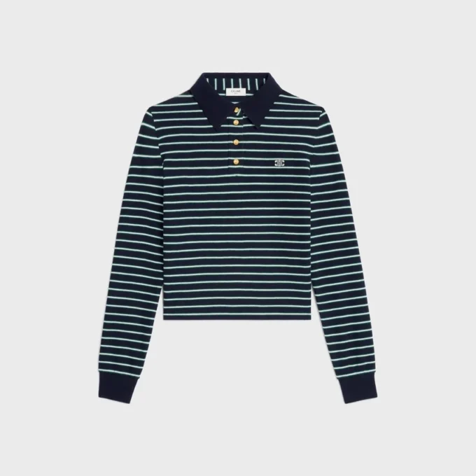 Çizgili Jersey Triomphe Polo Çizgili Jersey Triomphe Polo