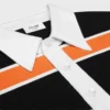 Çizgili Pamuklu Jersey Polo Gömlek
