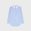 Çizgili Pamuklu Poplin Classic Gömlek Çizgili Pamuklu Poplin Classic Gömlek