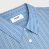 Çizgili Pamuklu Poplin Classic Gömlek Çizgili Pamuklu Poplin Classic Gömlek