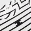 Çizgili İpek Jersey Triomphe Tank Top Çizgili İpek Jersey Triomphe Tank Top