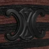 Çizgili Rafya ve Dana Derisinden CELINE Classic Panier Çizgili Rafya ve Dana Derisinden CELINE Classic Panier