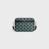 Çizgili Triomphe Canvas ve Dana Derisinden Küçük Messenger Çanta Çizgili Triomphe Canvas ve Dana Derisinden Küçük Messenger Çanta