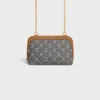 Jacquard Triomphe Desenli Zincirli Clutch Jacquard Triomphe Desenli Zincirli Clutch