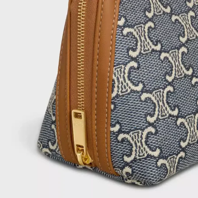 Jacquard Triomphe Desenli Zincirli Clutch Jacquard Triomphe Desenli Zincirli Clutch