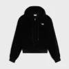 Kadife Jersey Loose Zip Up Hoodie Kadife Jersey Loose Zip Up Hoodie