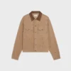 Kadife Oversized Trucker Ceket Kadife Oversized Trucker Ceket