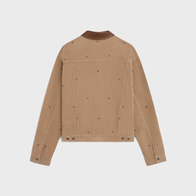 Kadife Oversized Trucker Ceket Kadife Oversized Trucker Ceket