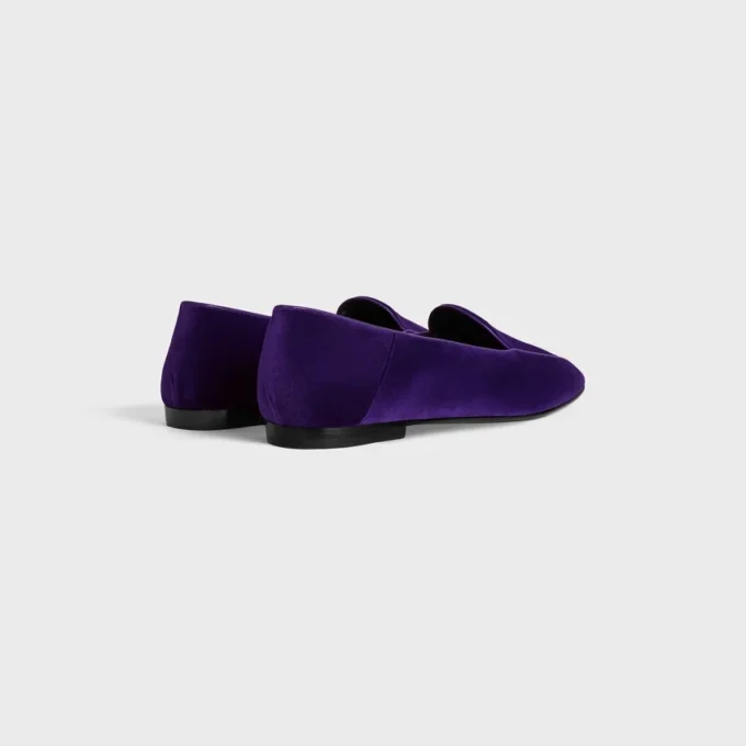 Kadife Triomphe Detaylı Aura Loafer Kadife Triomphe Detaylı Aura Loafer