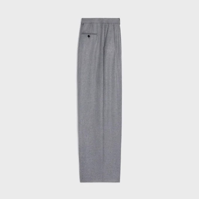 Kaşmir Flanel Pileli Pantolon Kaşmir Flanel Pileli Pantolon