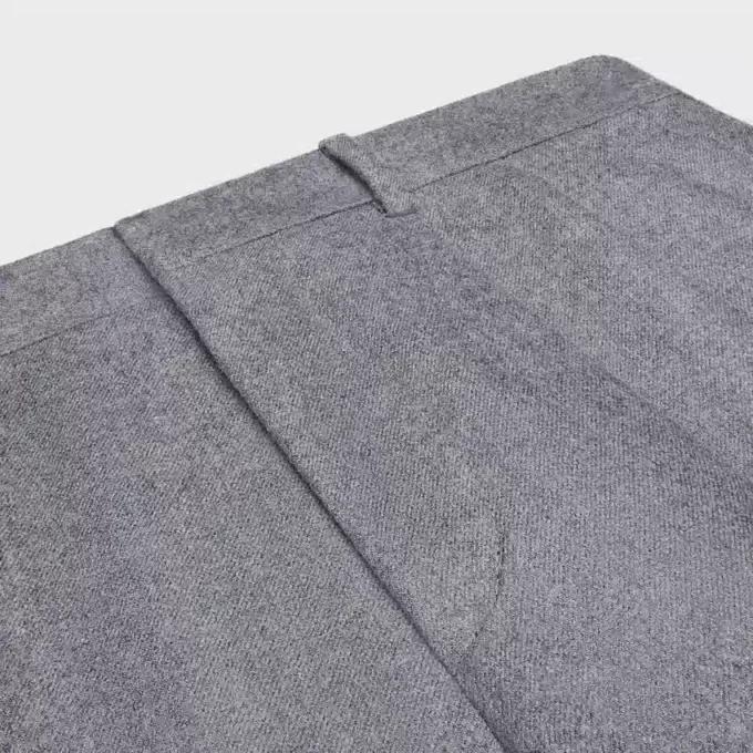 Kaşmir Flanel Pileli Pantolon Kaşmir Flanel Pileli Pantolon