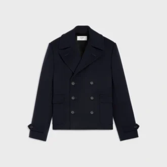 Kaşmir Kumaştan Peacoat