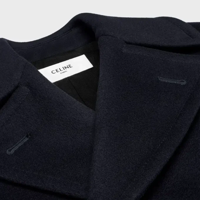 Kaşmir Kumaştan Peacoat Kaşmir Kumaştan Peacoat